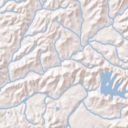 Santa Fe Tennessee Terrain Map