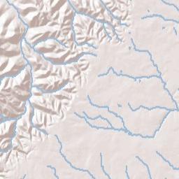Simmons Chapel Tennessee Terrain Map