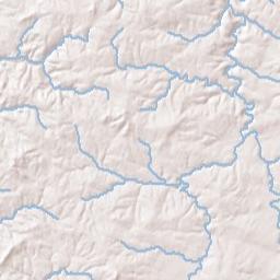 Sampson Tennessee Terrain Map
