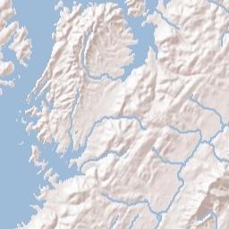 Watts Bar Estates Tennessee Terrain Map