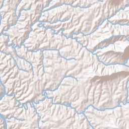 Weaverville Terrain Map