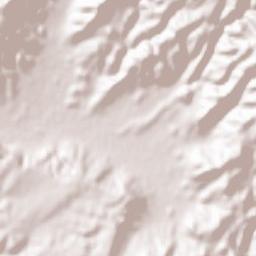 Latakia District Terrain Map