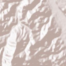 Nirasaki-shi Terrain Map