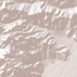 Kōfu-shi Terrain Map