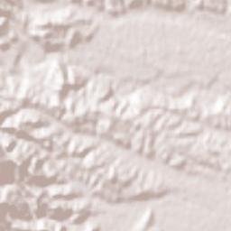 Akiruno-shi Terrain Map