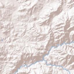 Glennville California Terrain Map
