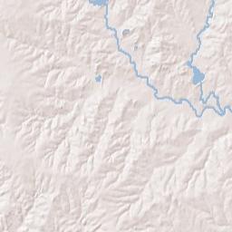 Roger Mills County Terrain Map