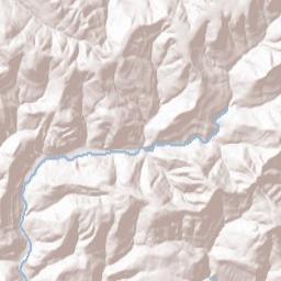 Bidville Arkansas Terrain Map