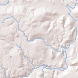 Huff Arkansas Terrain Map