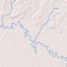 Rialto Tennessee Terrain Map