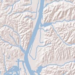 Perryville Tennessee Terrain Map
