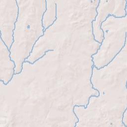 Thick Tennessee Terrain Map