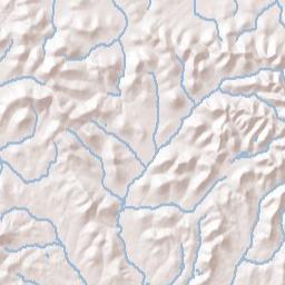 Short Creek Tennessee Terrain Map