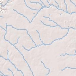 Pocahontas Tennessee Terrain Map