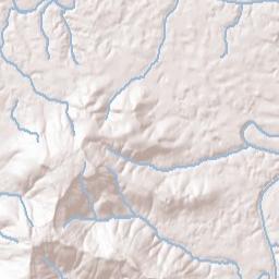 Shellsford Tennessee Terrain Map