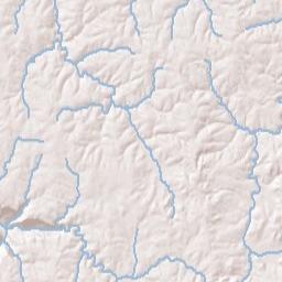 Welchland Tennessee Terrain Map