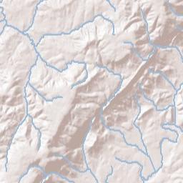 West End Tennessee Terrain Map