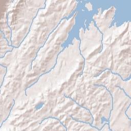 Slabtown Tennessee Terrain Map