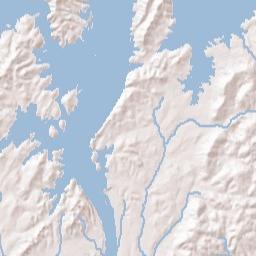 Scott Tennessee Terrain Map
