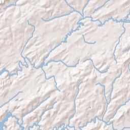 Trigonia Tennessee Terrain Map
