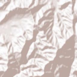 Jangsu-gun Terrain Map