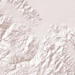 Kecks Corner California Terrain Map