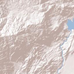 Keyesville California Terrain Map