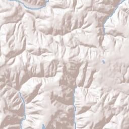 Ozone Arkansas Terrain Map