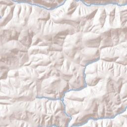 Dabney Arkansas Terrain Map