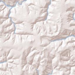Rupert Arkansas Terrain Map
