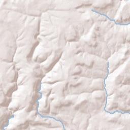 Ida Arkansas Terrain Map