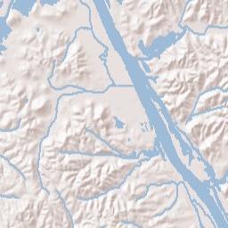 Utah Tennessee Terrain Map