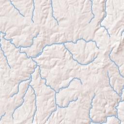 Chalybeate Tennessee Terrain Map