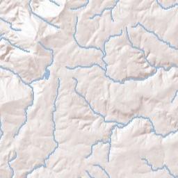 Summer City Tennessee Terrain Map