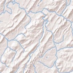 Tranquillity Tennessee Terrain Map