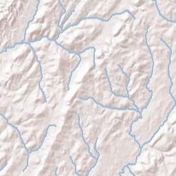 Pond Hill Tennessee Terrain Map