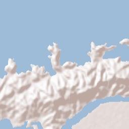 Sakaiminato Terrain Map