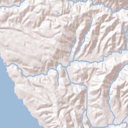 West Village California Terrain Map
