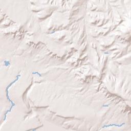 McKinley County Terrain Map