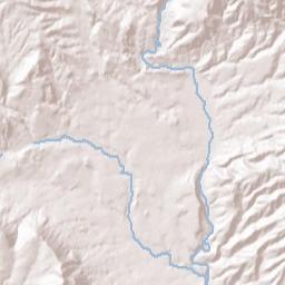 Pueblo and Mission Ruins Trail Pecos NM Terrain Map