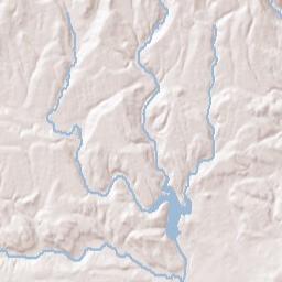 Piney Arkansas Terrain Map