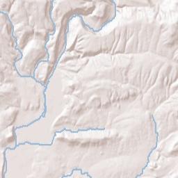 White Rock Arkansas Terrain Map