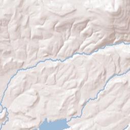 White Oak Arkansas Terrain Map
