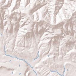 Strawberry Arkansas Terrain Map