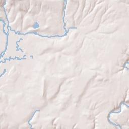 Wilburn Arkansas Terrain Map