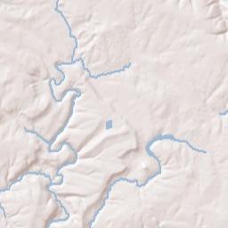 Roosevelt Arkansas Terrain Map