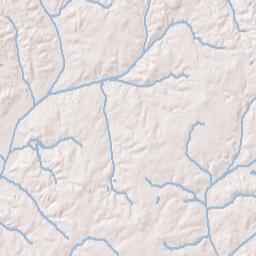 Jacks Creek Tennessee Terrain Map