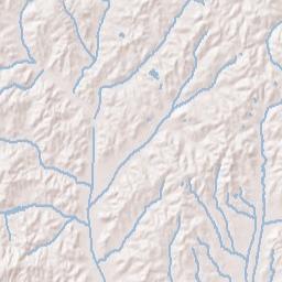 Roby Tennessee Terrain Map