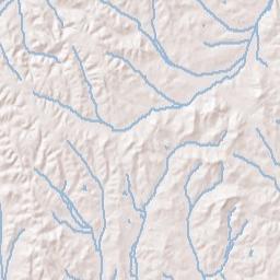 Red Walnut Tennessee Terrain Map