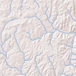 Haney Tennessee Terrain Map